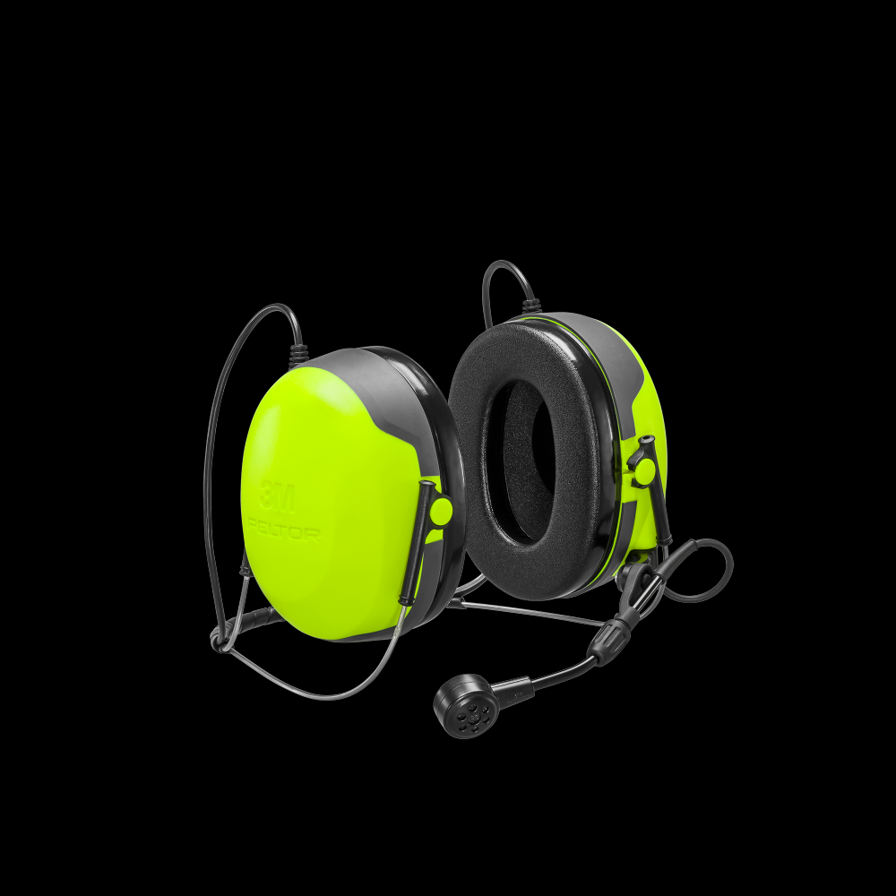 3M™ PELTOR™ CH-3 Headset MT74H52B-110, Neckband, Yellow, FLX2