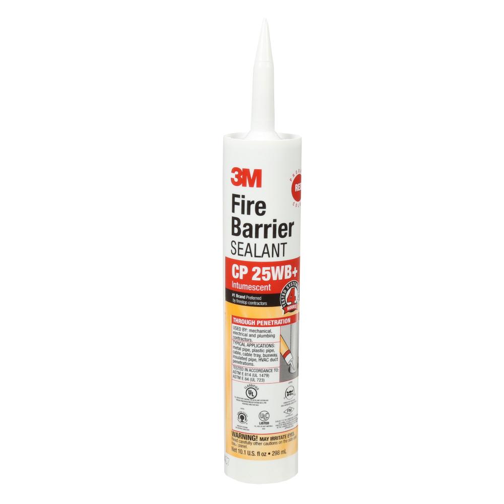 3M™ Fire Barrier Sealant CP 25WB+, 10.1 fl oz Cartridge, 12 per case