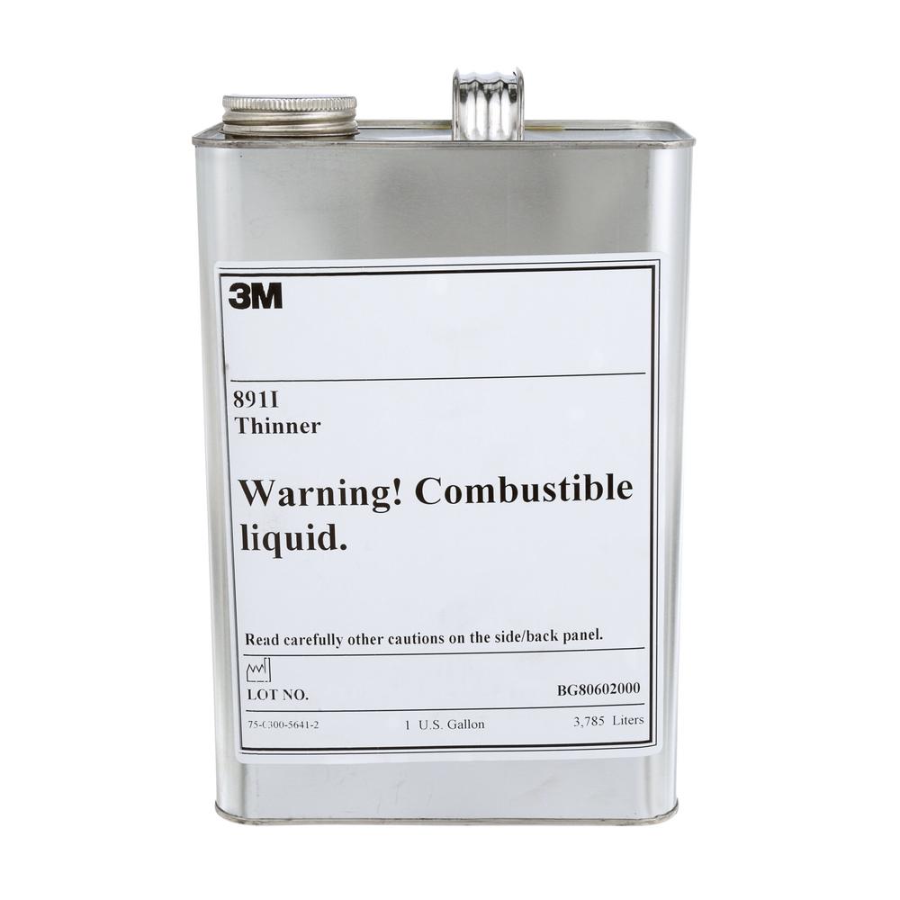 3M™ Transparent Process Colour Thinner, 890I, clear, 1 gallon (3.8 L) container