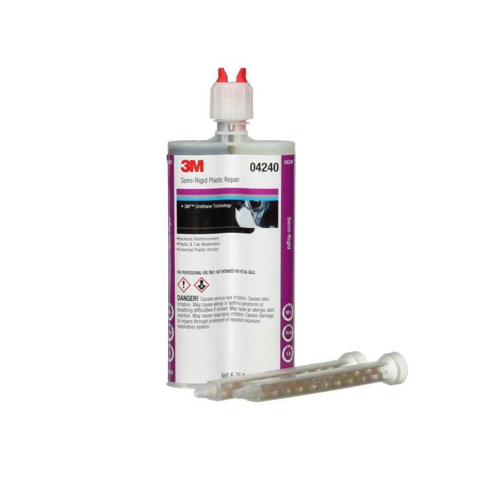 3M™ Semi-Rigid Plastic Repair, 04240, 6.8 fl. oz. (200 ml)