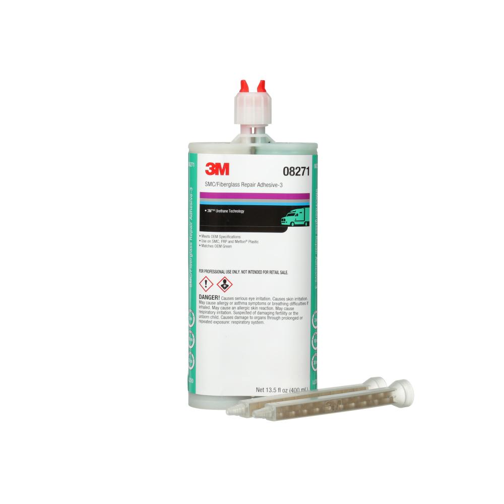 3M™ Sheet Molded Compound & Fibreglass Repair Adhesive, 08271, 3, green, 13.5 fl. oz. (400 ml)