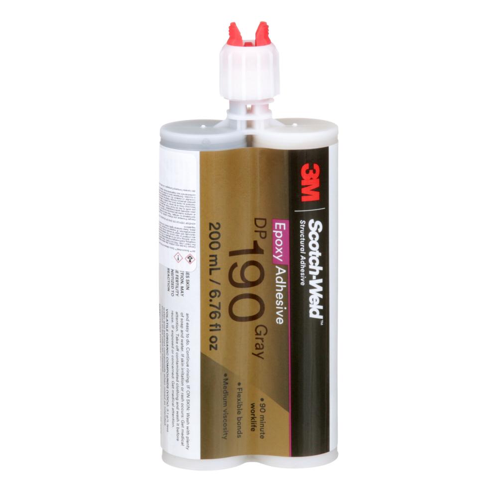 3M™ Scotch-Weld™ Epoxy Adhesive, DP190, grey, 6.76 fl. oz. (200 ml)