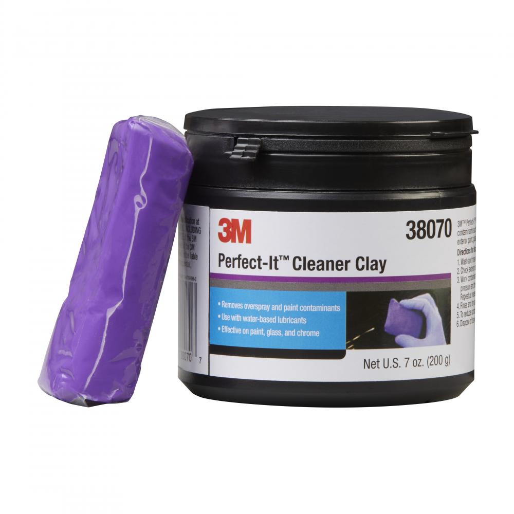 3M™ Perfect-It™ Cleaner Clay 38070, 200 g, 1 Bar/Bottle, 6 Bottles/Case