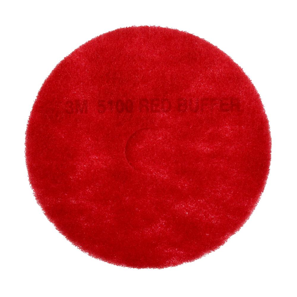 3M™ Red Buffer Pad, 5100, 432 mm (17 in)