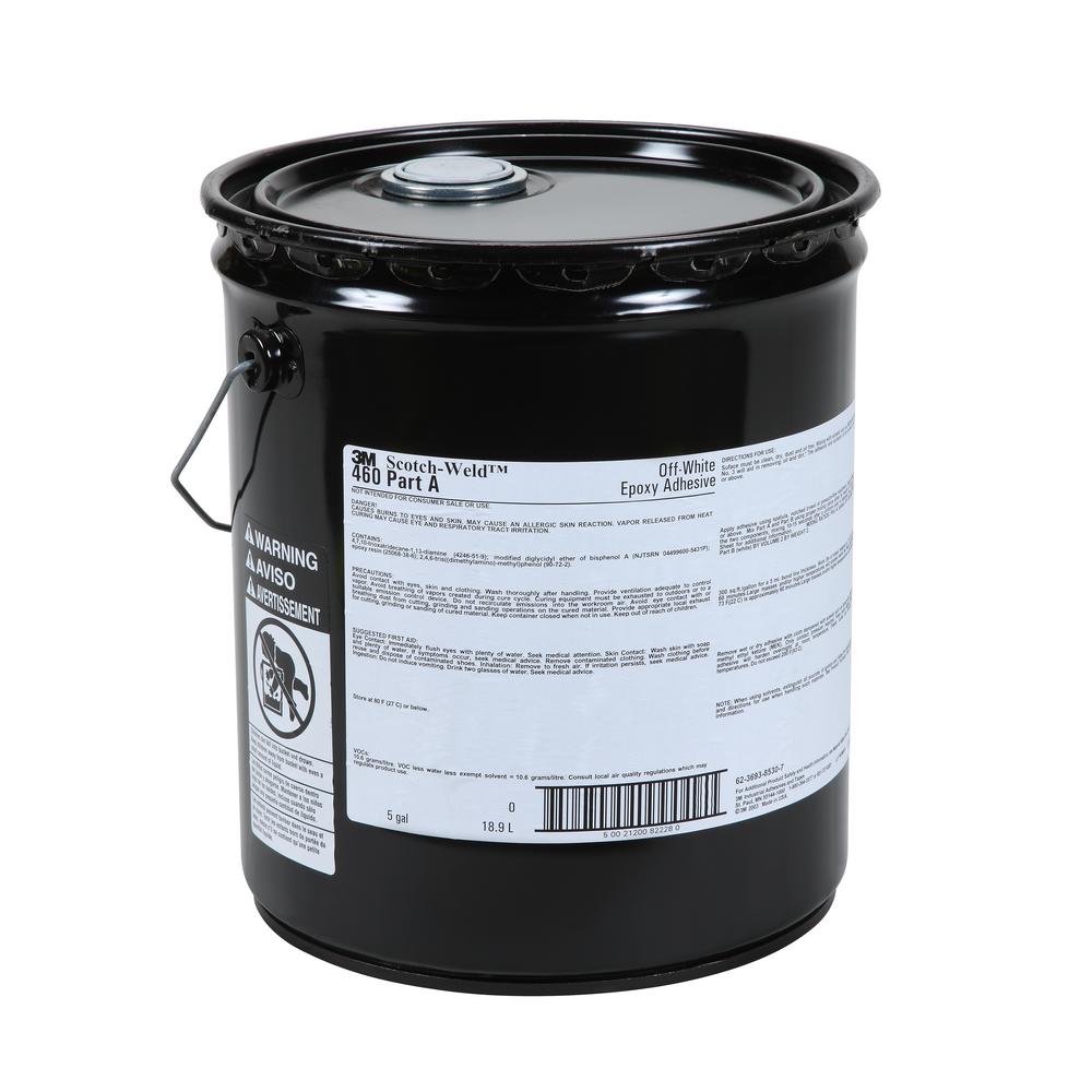 3M™ Scotch-Weld™ Epoxy Adhesive, DP460, black, 5 gal. (19 L)