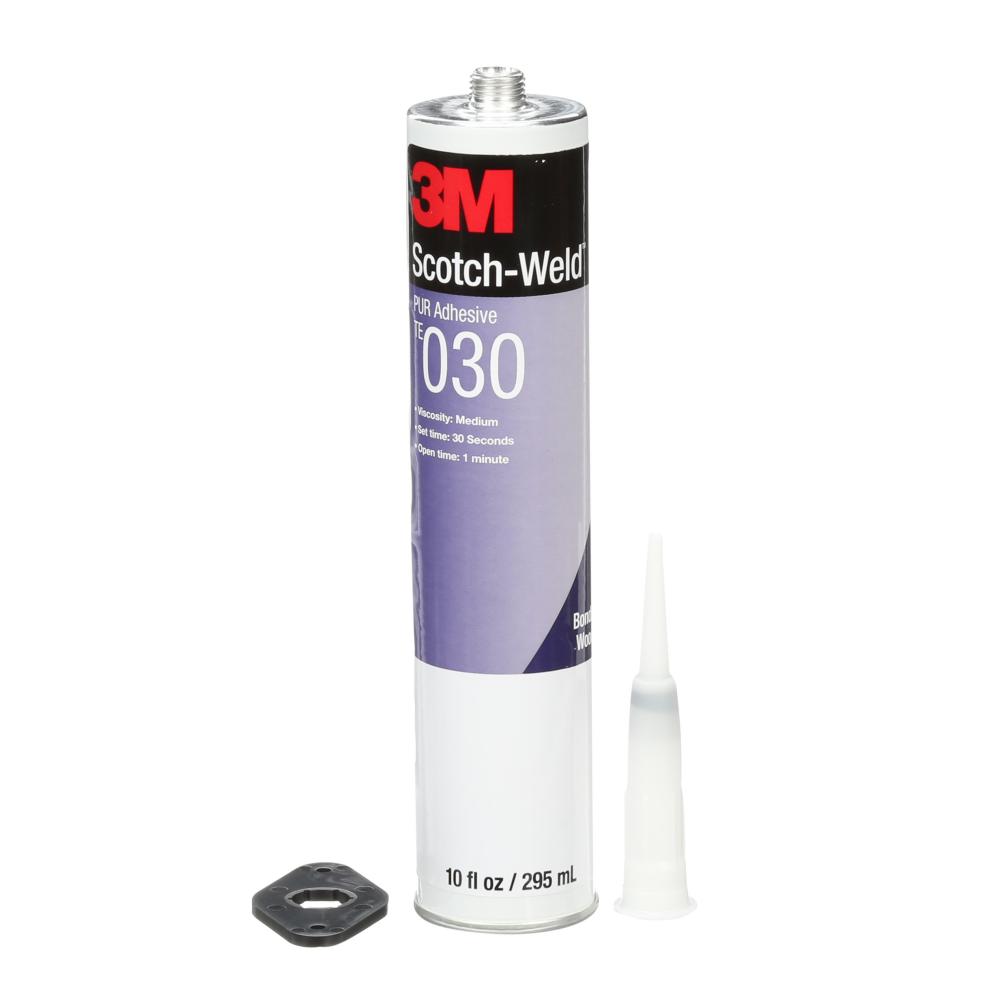 3M™ Scotch-Weld™ Polyurethane Reactive Adhesive, TE030, white, 10.91 fl. oz. (310 ml)