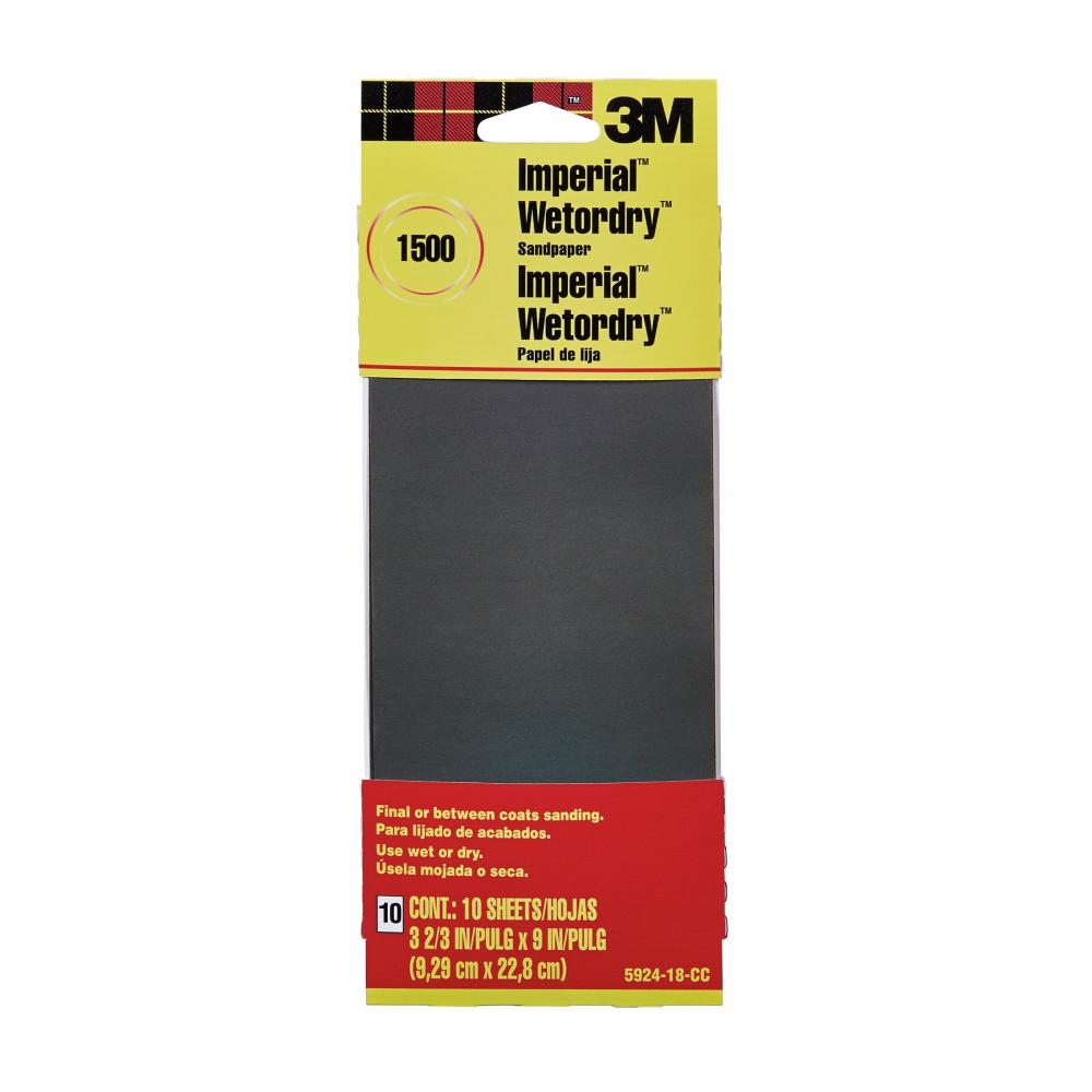 3M™ Imperial™ Wetordry™ Sandpaper 5924-18-CC