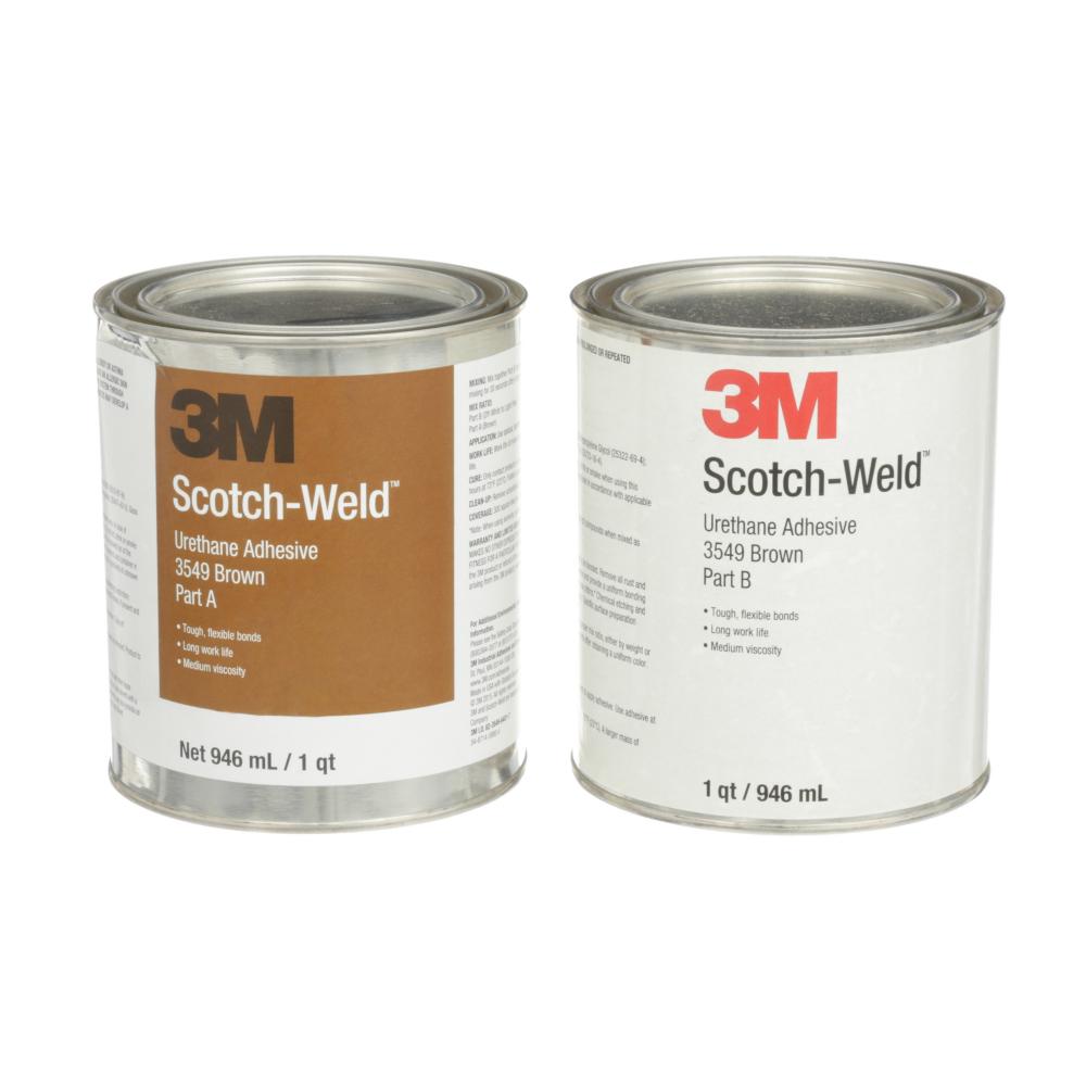 3M™ Scotch-Weld™ Urethane Adhesive, 3549, brown, 1 qt. (950 ml)