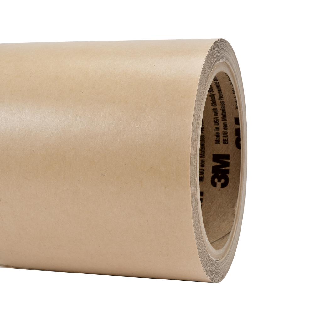 3M™ Adhesive Transfer Tape, L3+T3, clear, 3 mil (.07 mm), 54 in x 250 yd (137.16 cm x 228.6 m)