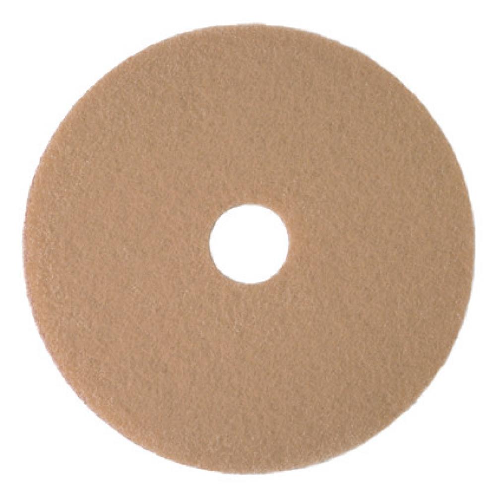 3400PLG Tan Burnishing Pads 17 in, 5/case