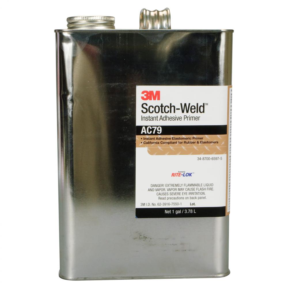 3M™ Scotch-Weld™ Instant Adhesive Primer, AC79, clear, 1 gal. (3.78 l)