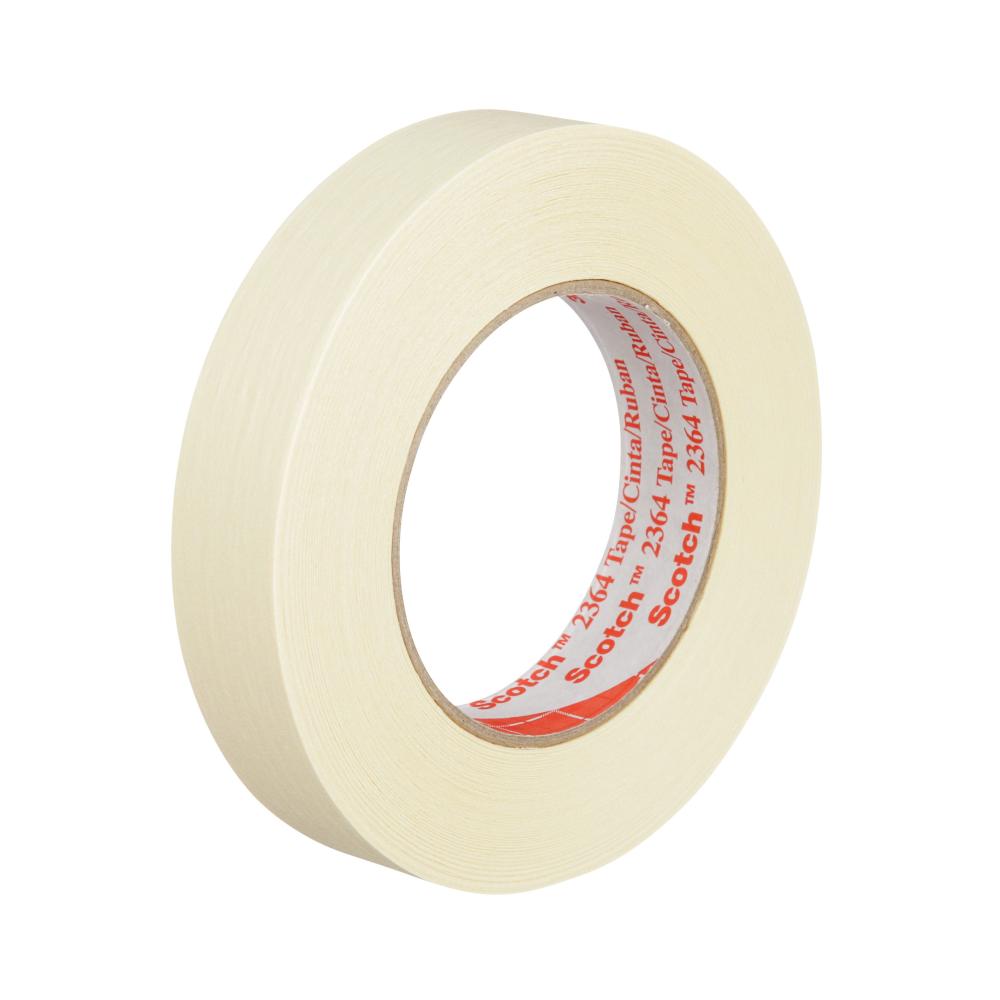 Scotch® Performance Masking Tape, 2364, tan, 0.95 in x 60 yd (24 mm x 55 m), 6 per case