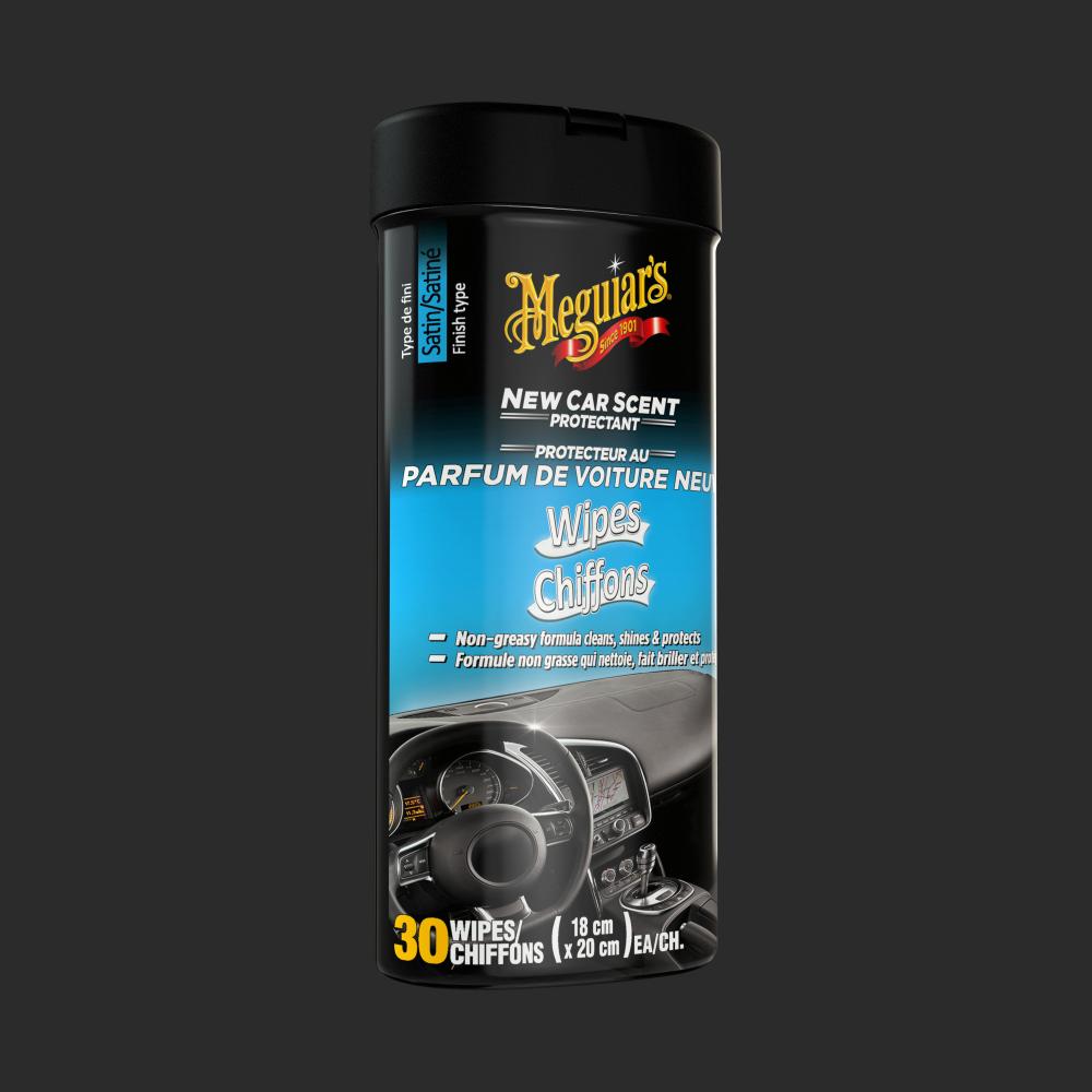 MEGUIAR&#39;S® NEW CAR SCENT PROTECTANT WIPES G4200C