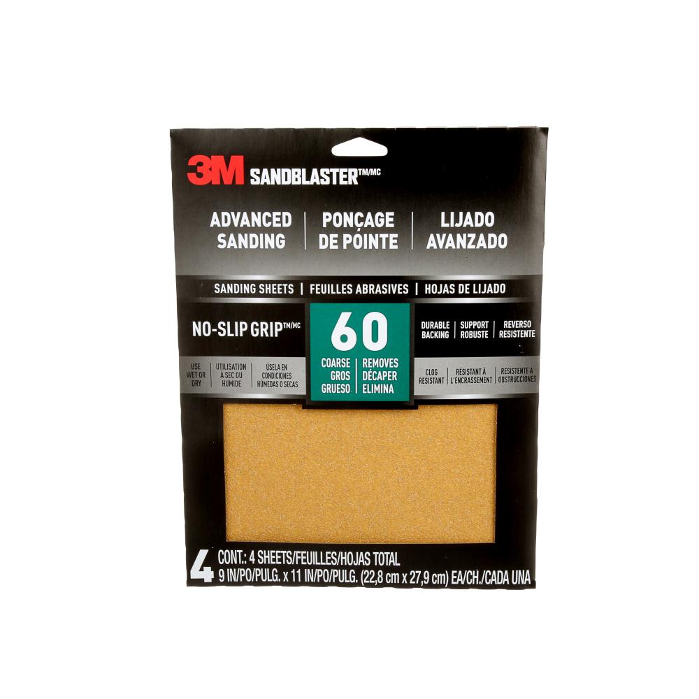 3M™ SandBlaster™ Advanced Sanding Sanding Sheets 20060-G-4