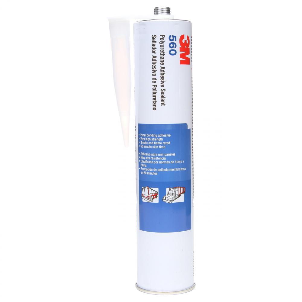 3M™ Polyurethane Adhesive Sealant 560, White, 310 mL, Cartridge, 12/Case