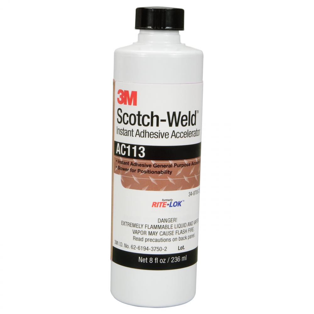 3M™ Scotch-Weld™ Instant Adhesive Accelerator, AC113, 8 fl. Oz. (227.30 ml)