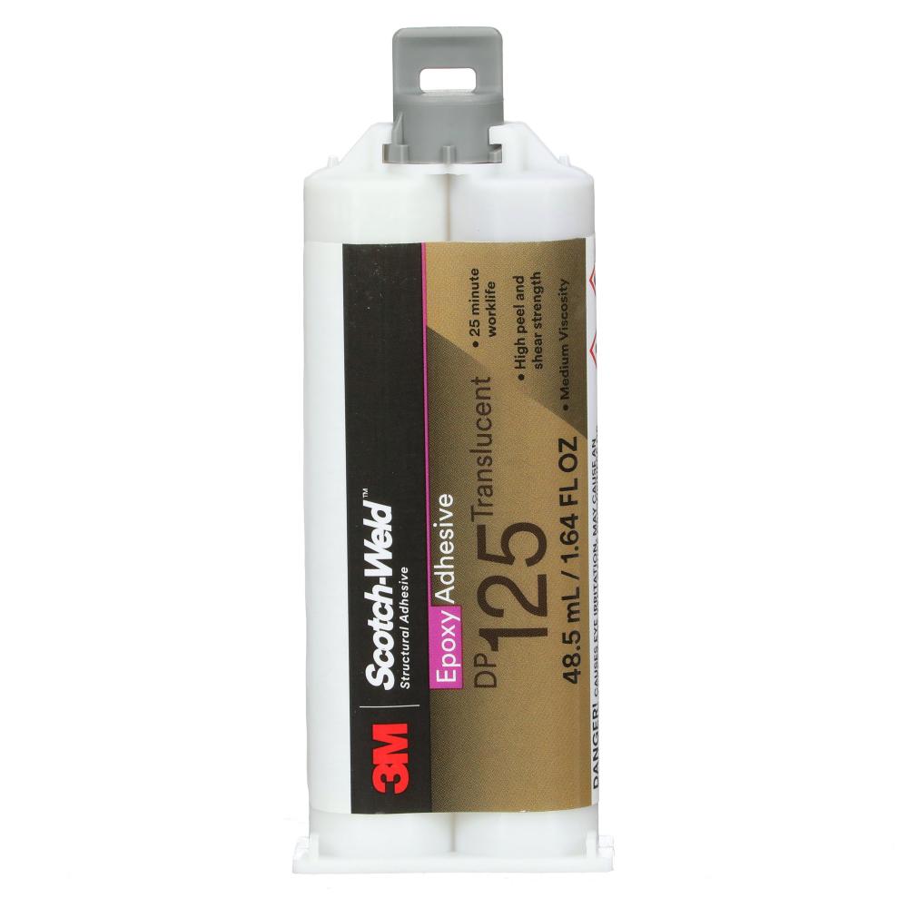 3M™ Scotch-Weld™ Epoxy Adhesive, DP125, translucent, 1.71 fl. oz. (48.5 ml)