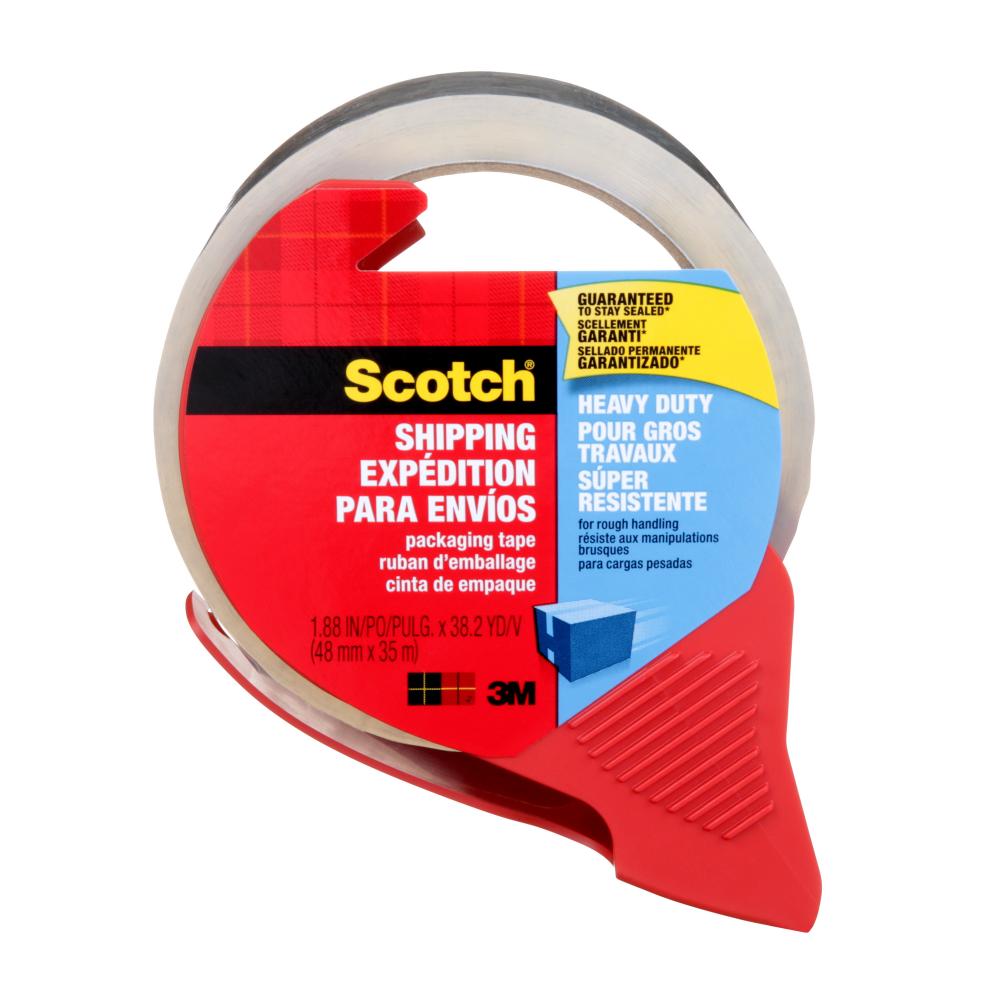 Scotch Heavy Duty Shipping Packaging Tape 142x, 3850x