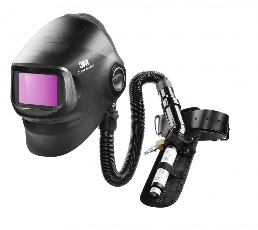 3M™ Speedglas™ G5-01 Heavy-Duty Welding Helmet with 3M™ V-100 Vortex Cooling Valve Assembly