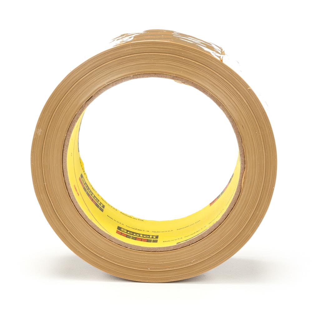 Scotch® Box Sealing Tape, 375, tan, 48 mm x 50 m