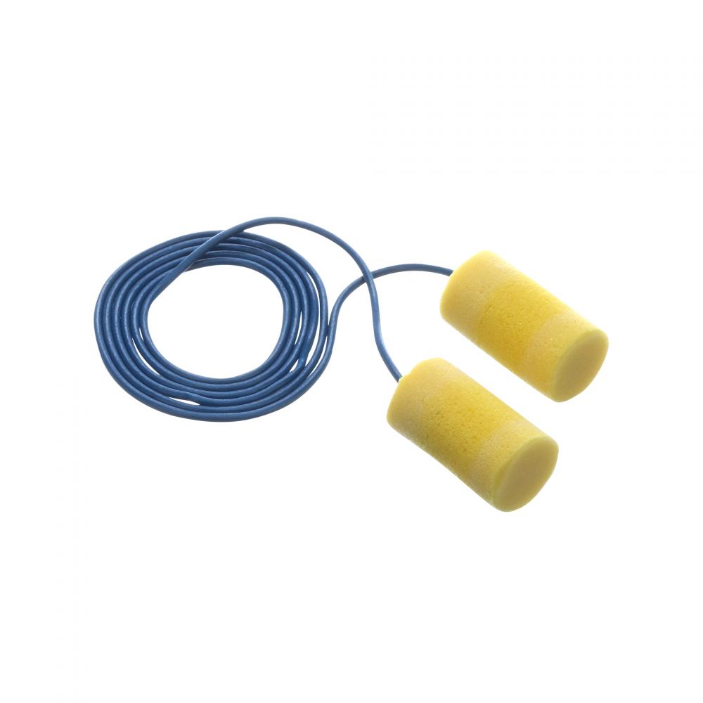 3M™ E-A-R™ Classic Plus Metal Detectable Earplugs, 311-4101, yellow, corded