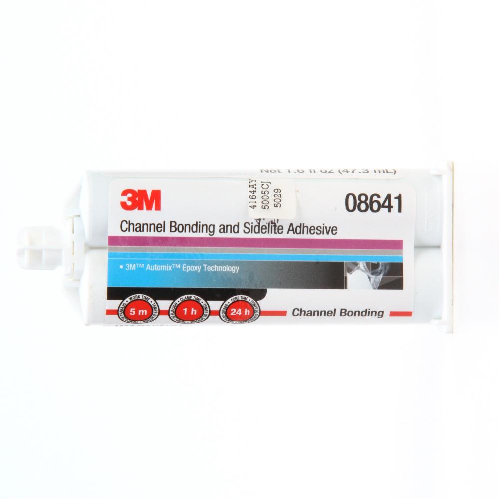 3M™ Channel Bonding and Sidelite Adhesive, 08641, black, 1.7 fl. oz. (50 ml)