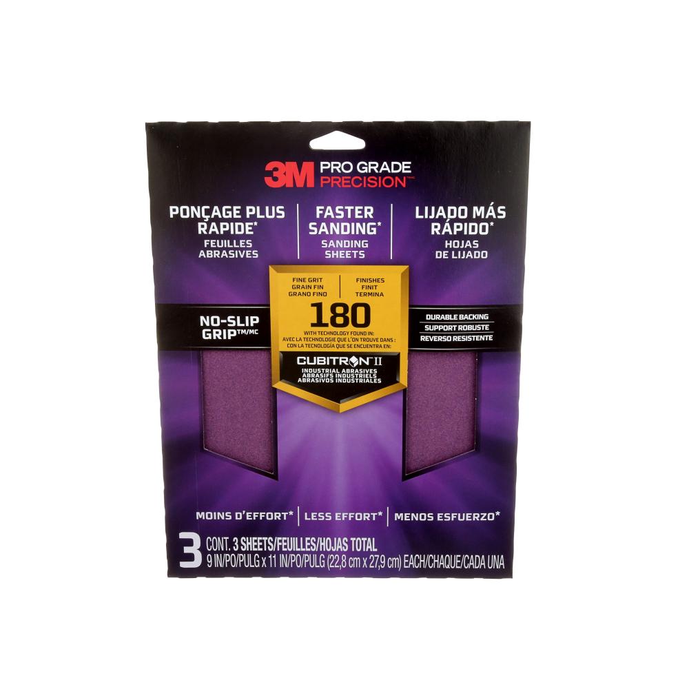 3M™ Pro Grade Precision™ Faster Sanding Sanding Sheets 26180TRI-3