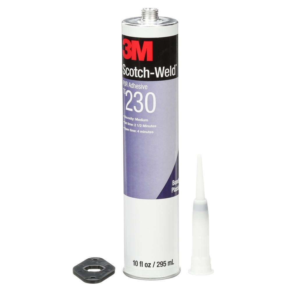 3M™ Scotch-Weld™ Polyurethane Reactive Adhesive, TS230, white, 10.91 fl. oz. (310 ml)