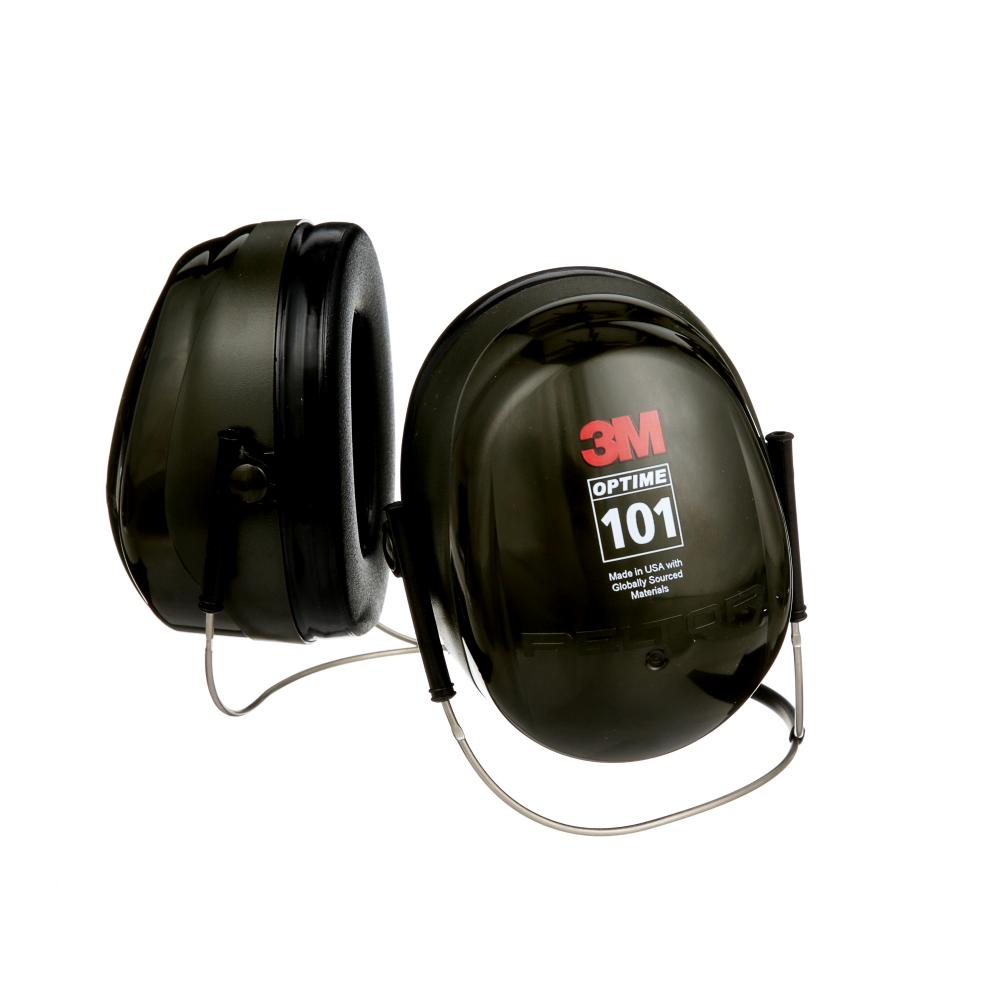 3M™ PELTOR™ Optime™ 101 Earmuffs, H7B, behind-the-head, 10 pairs per case