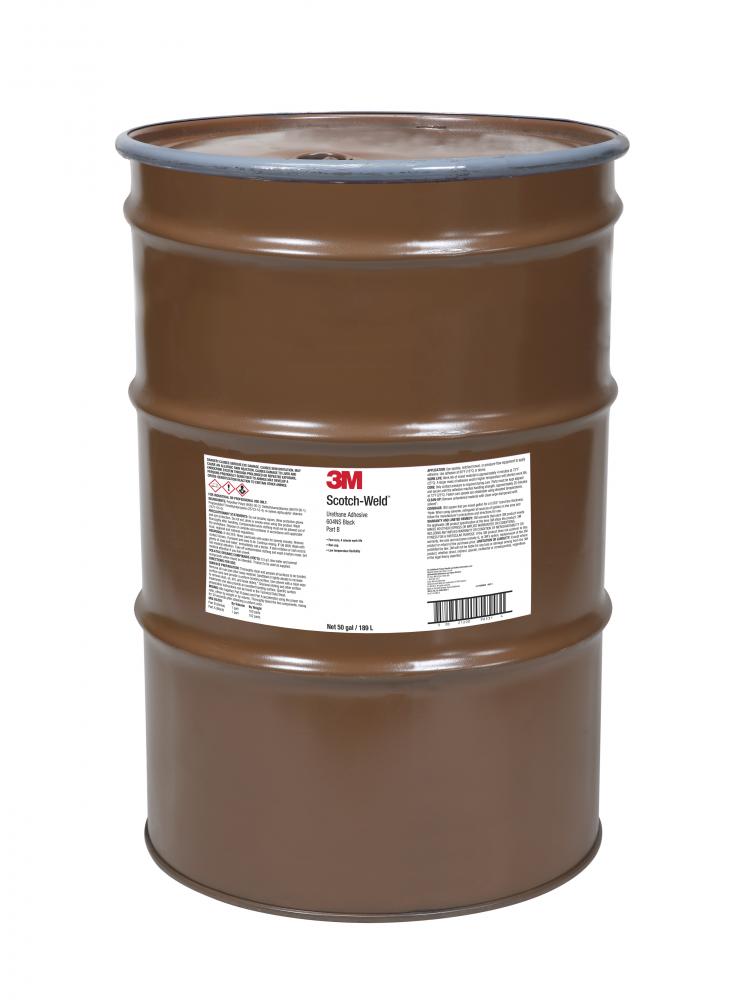 3M™ Scotch-Weld™ Urethane Adhesive, 604NS, black, part B, 55 gal. drum (250.06 L)