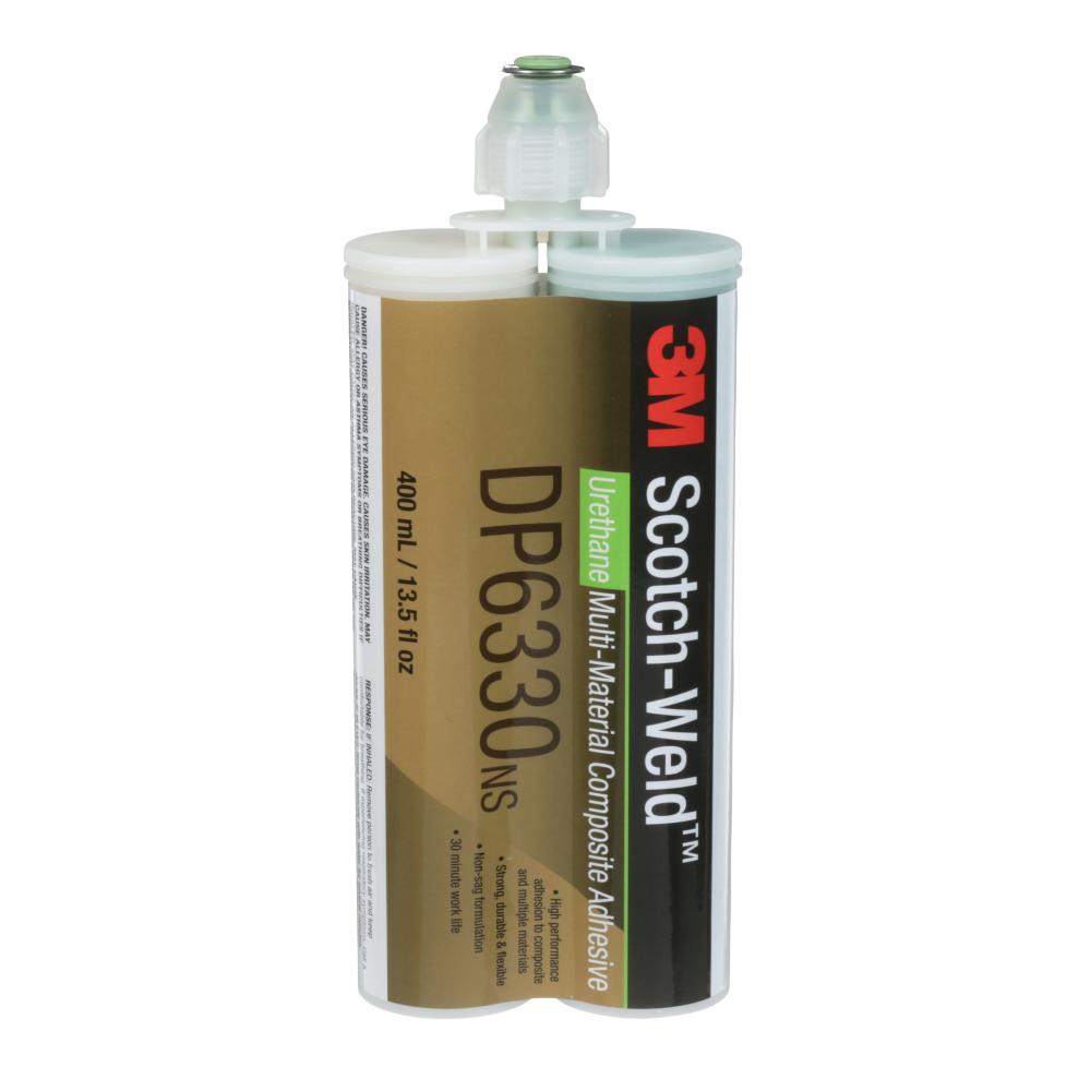 3M™ Scotch-Weld™ Urethane Adhesive, DP6330NS, green, 13.52 fl. oz. (400 ml)