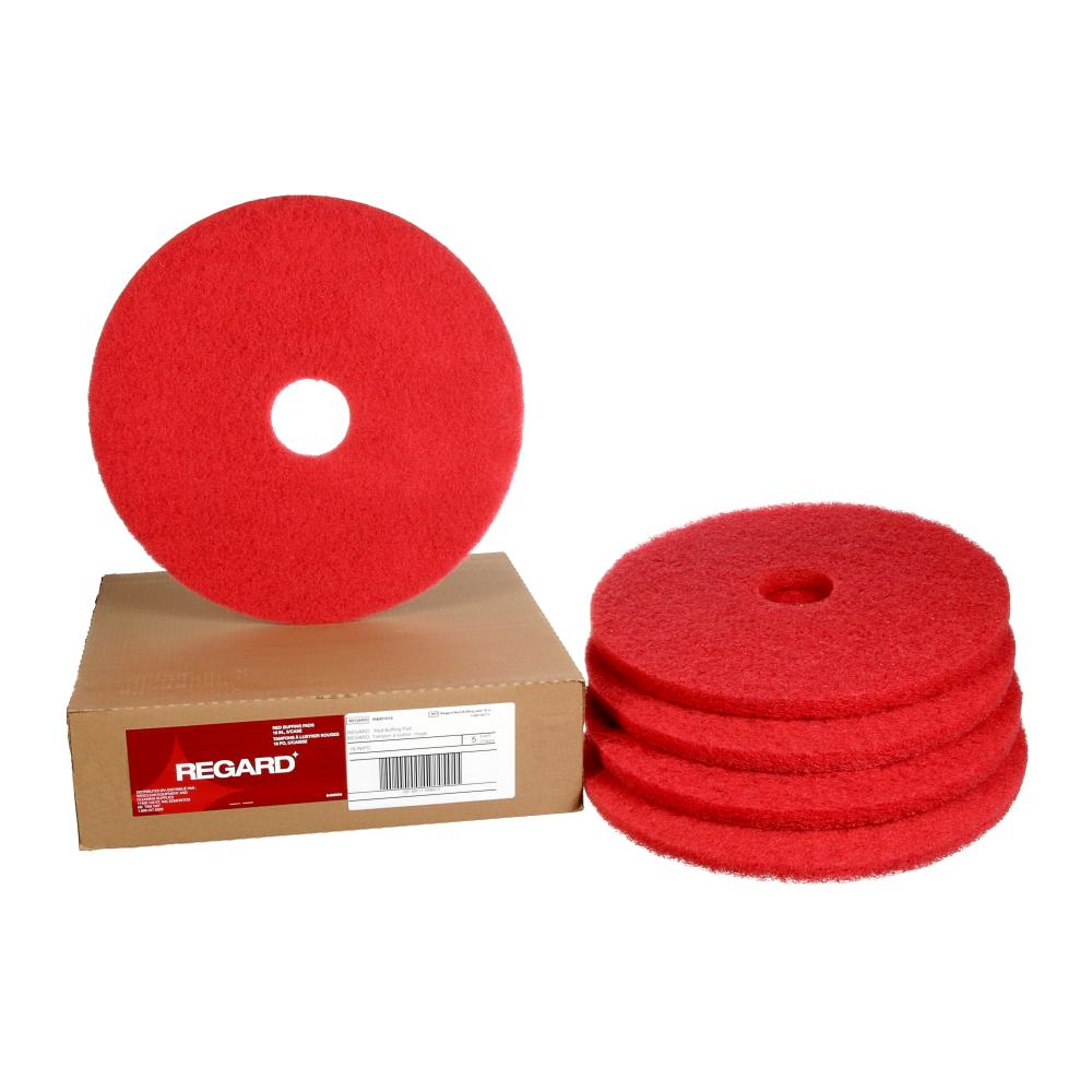 Regard Red Buffing Pads 18 in, 5/case