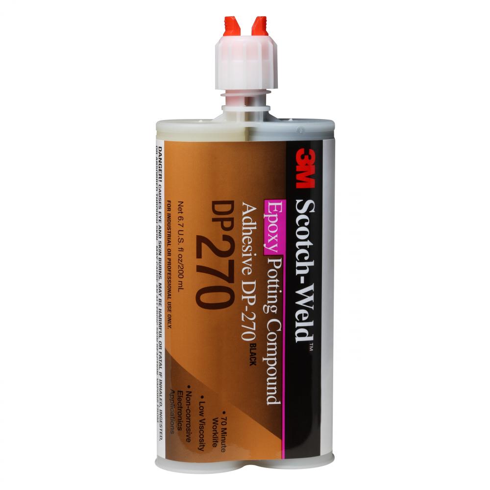 3M™ Scotch-Weld™ Epoxy Potting Compound, DP270, black, 7.03 fl.oz. (200 ml)