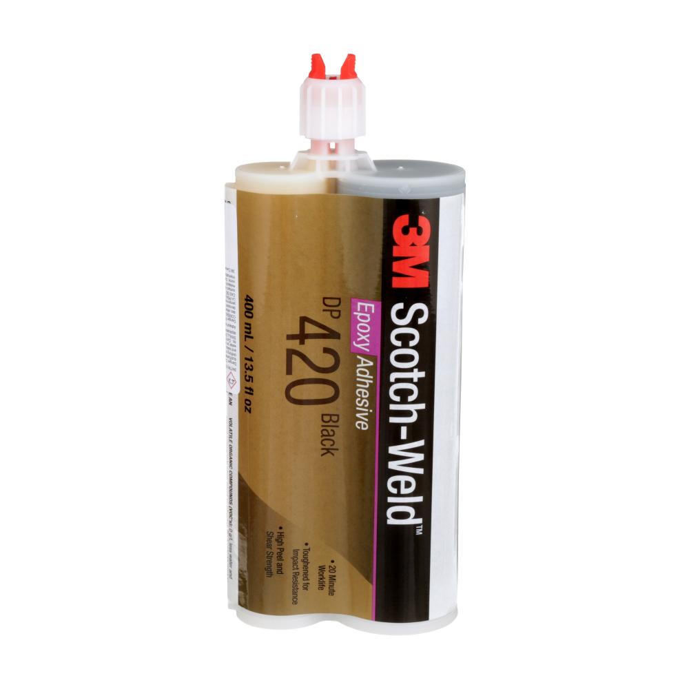 3M™ Scotch-Weld™ Epoxy Adhesive, DP420, black, 14.07 fl. oz. (400 ml)