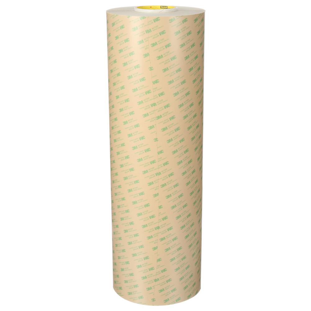 3M™ Adhesive Transfer Tape, 467MP, clear, 2 mil (0.05 mm), 12 in x 60.2 yd (305 mm x 54.86 m)