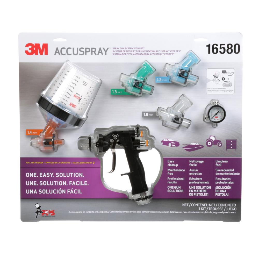 3M™ Accuspray™ ONE Spray Gun System with Standard PPS™, 16580, 4 per case