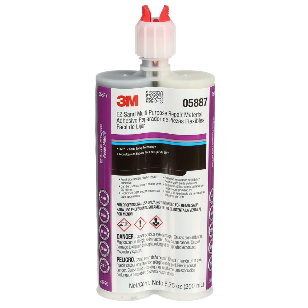 3M™ EZ Sand Flexible Parts Repair Adhesive, 05887, 6.8 fl. oz. (200 ml)