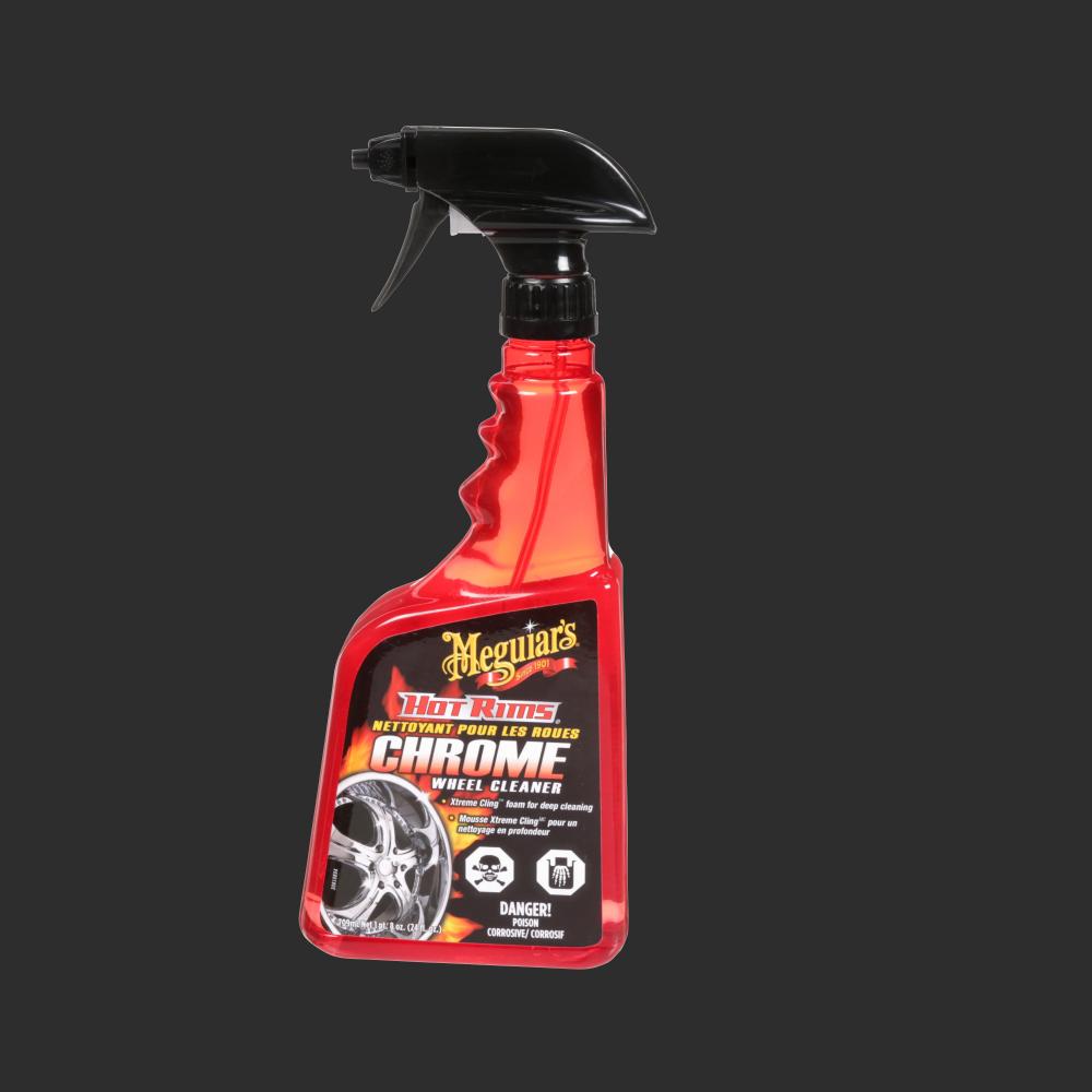 Meguiar’s® Hot Rims™ Chrome Wheel Cleaner, G19124C, 24 fl. oz. (682 ml)