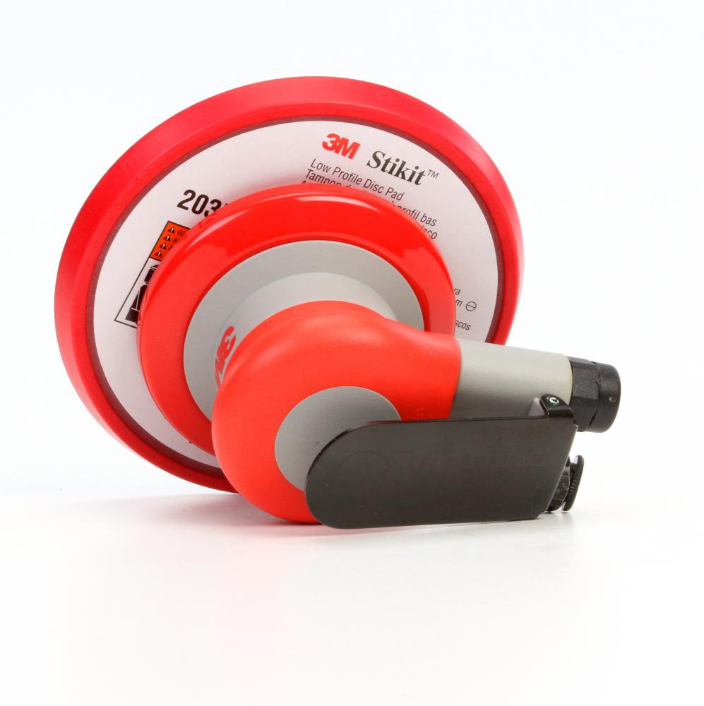 3M™ Non-Vacuum Random Orbital Sander, 20324, red, 6 in x 5/16 in (152.4 mm x 7.95 mm)