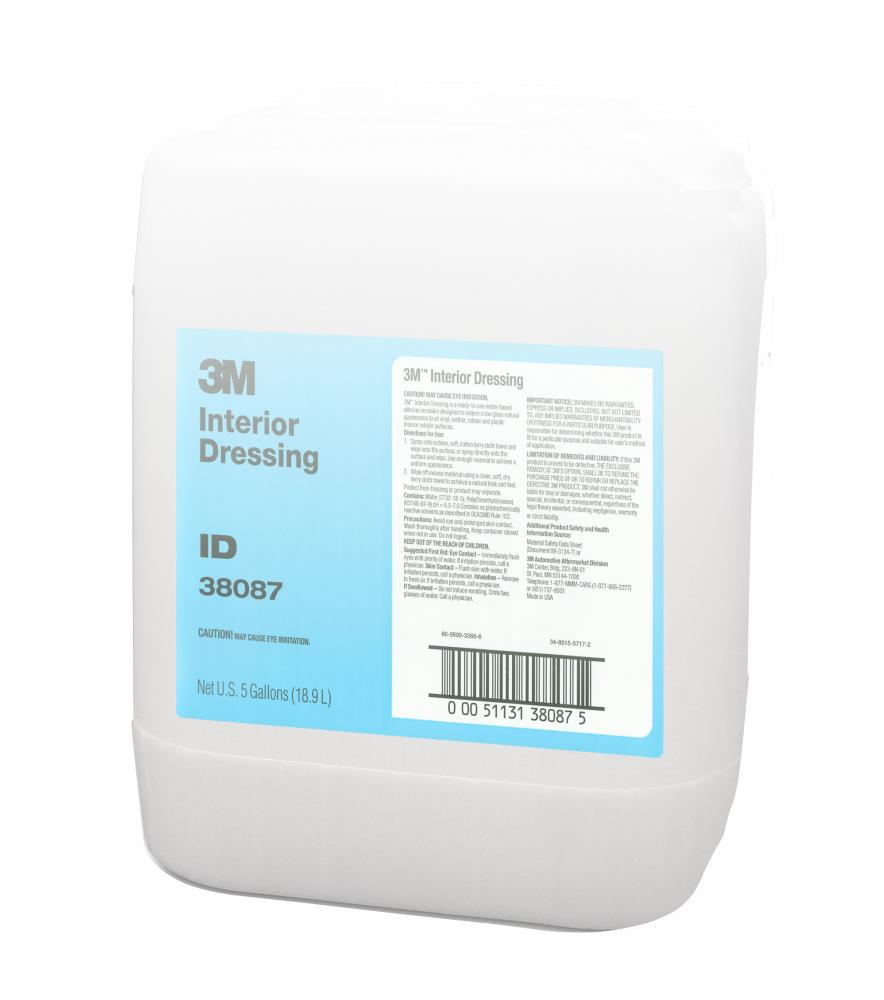 3M™ Interior Dressing 38087, 5 Gallon, 1/Case