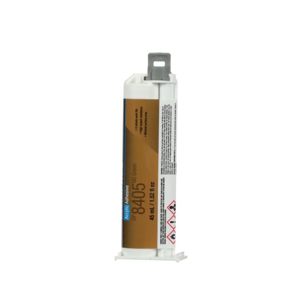 3M™ Scotch-Weld™ Acrylic Adhesive, DP8405NS, green, 1.58 fl. oz. (45 ml)