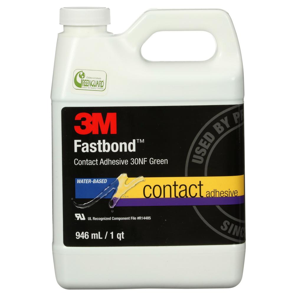 3M™ Fastbond™ Contact Adhesive, 30NF, green, 1 qt (0.95 L)