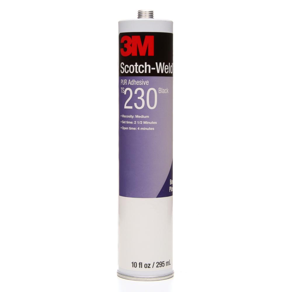 3M™ Scotch-Weld™ Polyurethane Reactive Adhesive, TS230, black, 10.91 fl. oz. (310 ml)