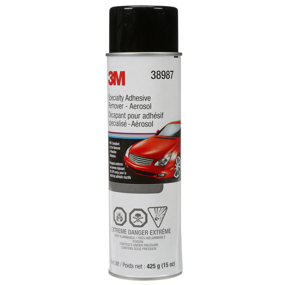 3M™ Specialty Adhesive Remover Aerosol, 38987, clear, 15 fl oz (445 ml)