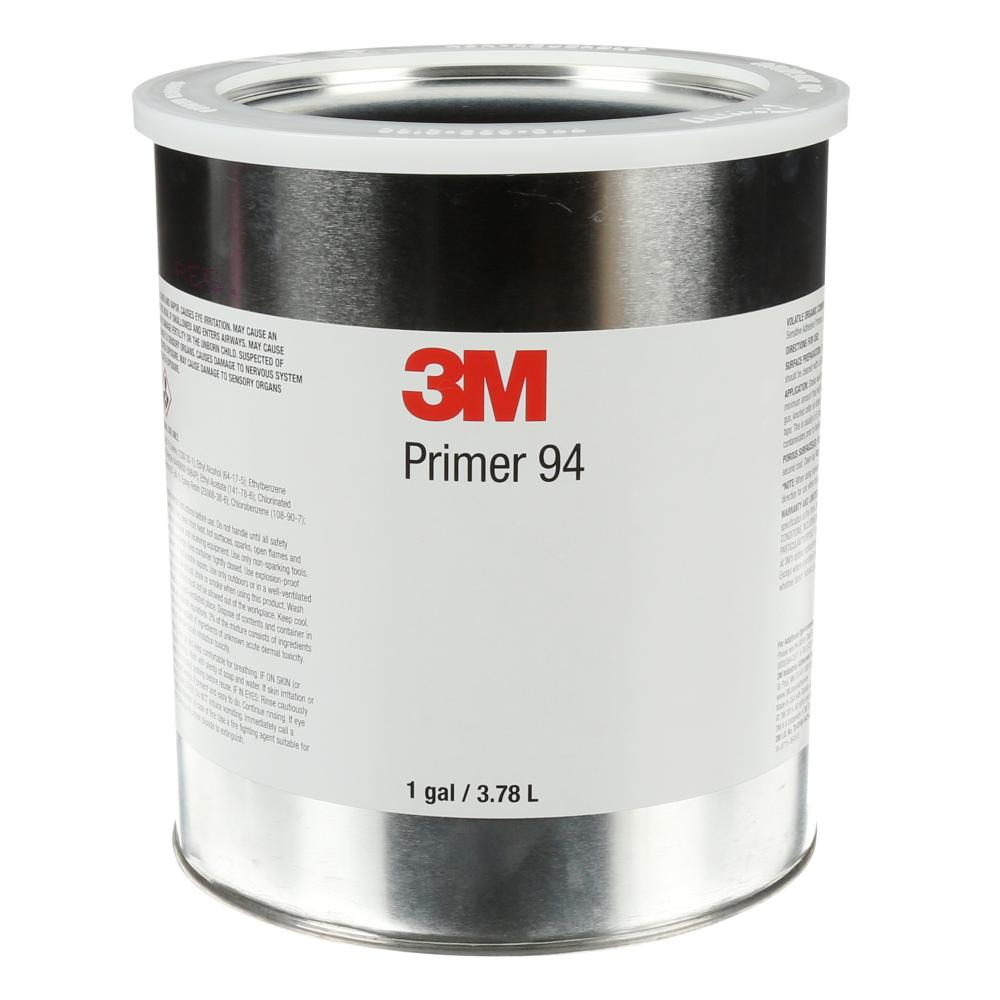 3M™ Tape Primer, 94, clear light yellow, 1 gal (3.8 L)