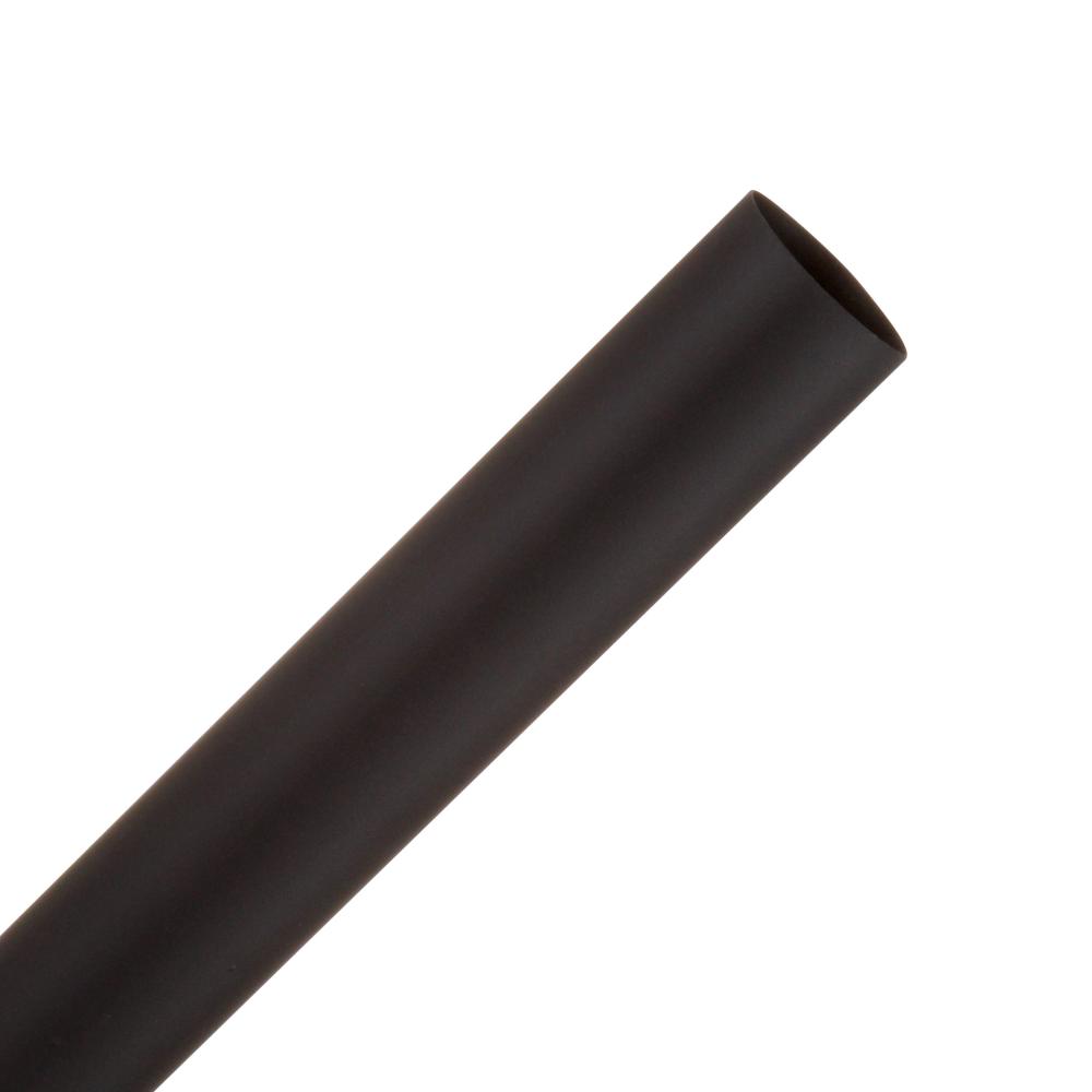 3M™ Heat Shrink Thin-Wall Tubing, FP-301, black, 1/2 in x 200 ft (1.27 cm x 60.96 m) spool