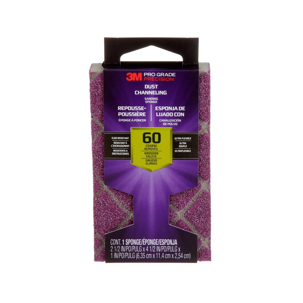 3M™ Pro Grade Precision™ Dust Channeling Sanding Sponge 2500TRI-60C-CH