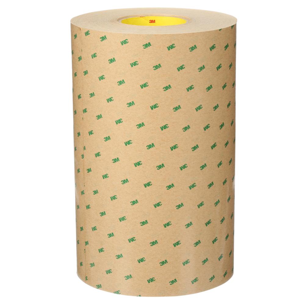 3M™ Adhesive Transfer Tape, 465, clear, 2 mil (0.05 mm), 12 in x 60 yd (30.5 cm x 55 m)