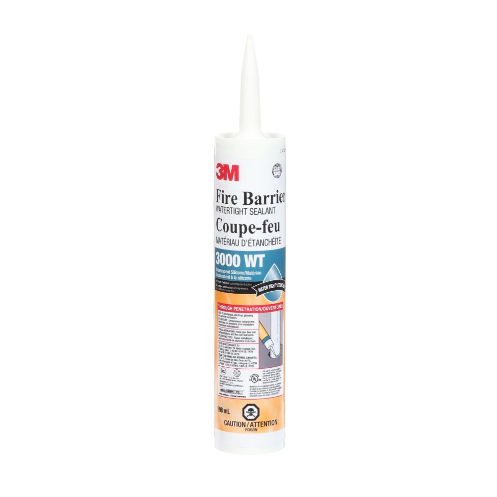 3M™ Fire Barrier Water Tight Sealant, 3000 WT, 10.1 fl. oz. (300 mL)