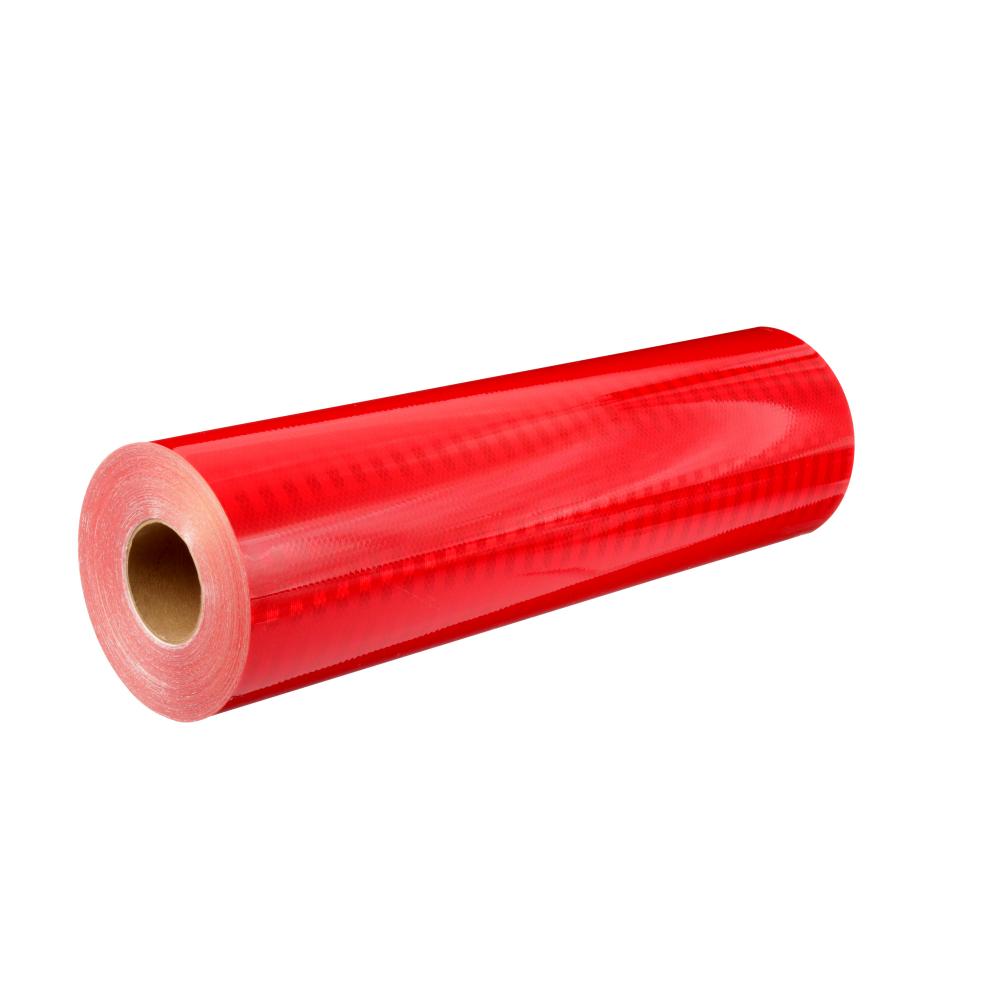 3M™ High Intensity Prismatic Reflective Sheeting 3932, Red, 24 in x 50 yd